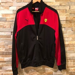 Puma Ferrari zip up jacket  Size L